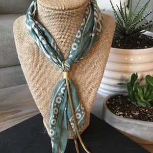 Free People Bolo Bandana Necklace